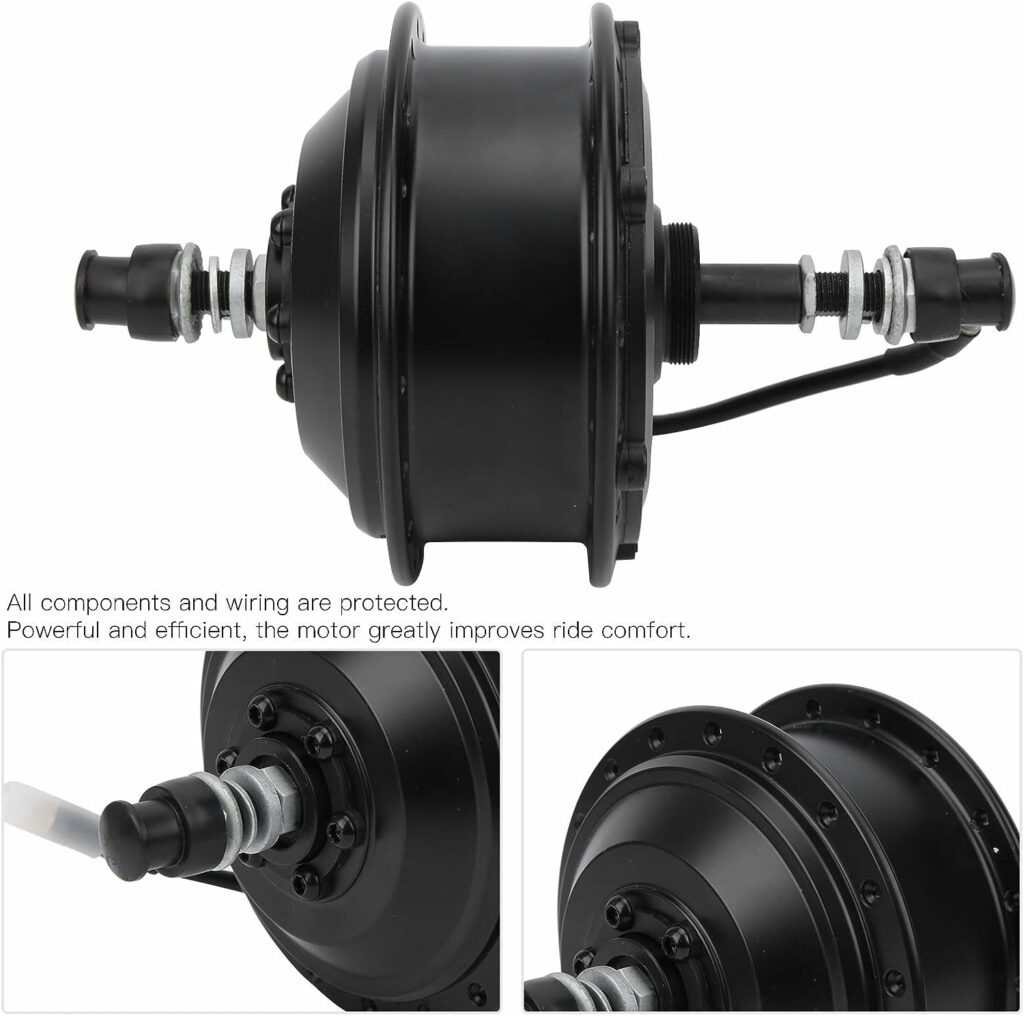 ALREMO HUANGXING - Hub Motor, Wheel Hub Motor, Powerful Brushless Speed 25 Km/h for E Scooter Electric Scooter(Precursor) (Color : Backdrive)