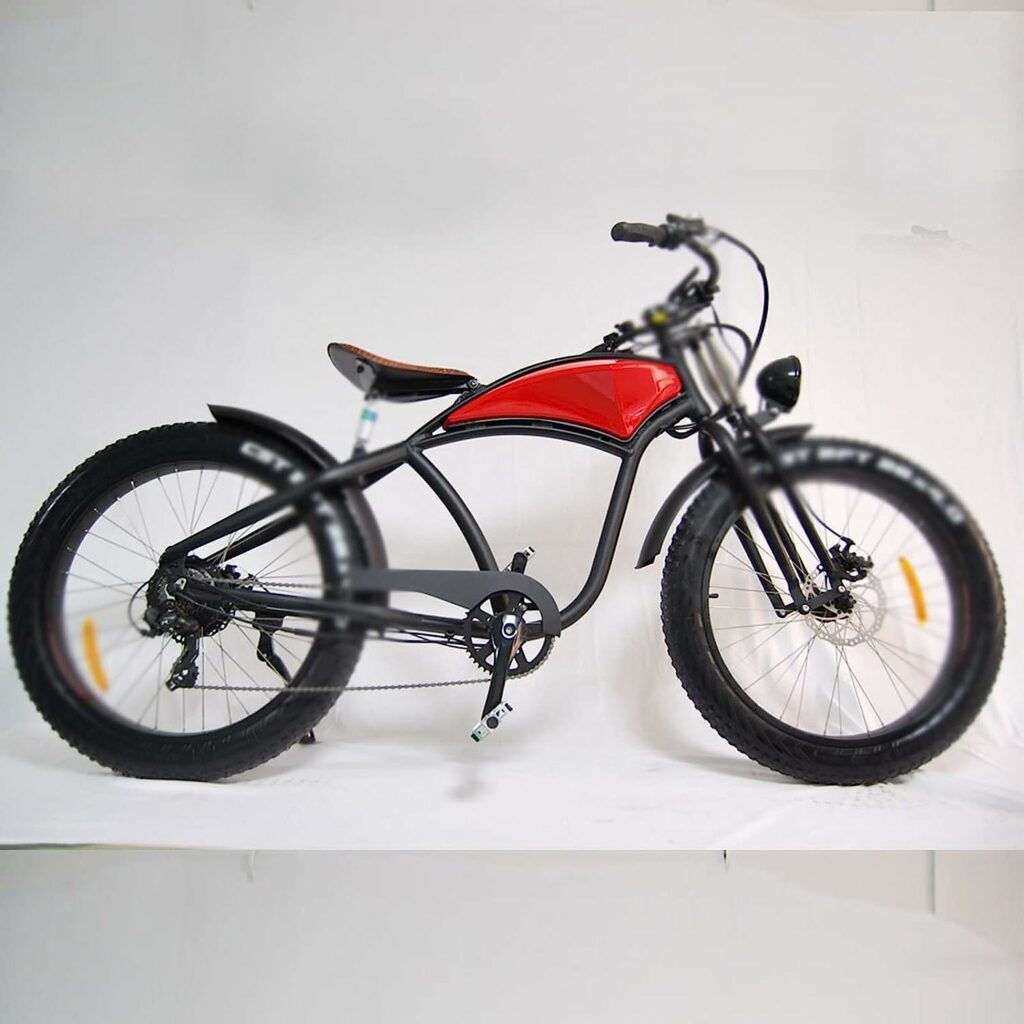 INVEESzxc Electric Bicycle Snowmobile Mountain Bike Lithium Battery Electric Vehicle Off-road Aluminum Alloy Electric Bicycle