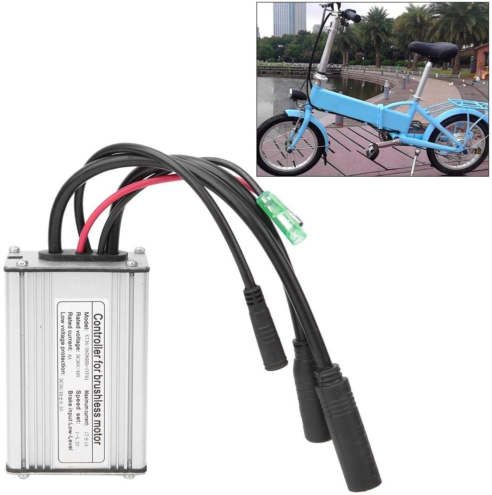 Keenso Electric Scooter Controller, Brushless Waterproof Adapter with Hall for E-bike Electric Scooter 36V/48V Motor Electric bicycle modification accessories