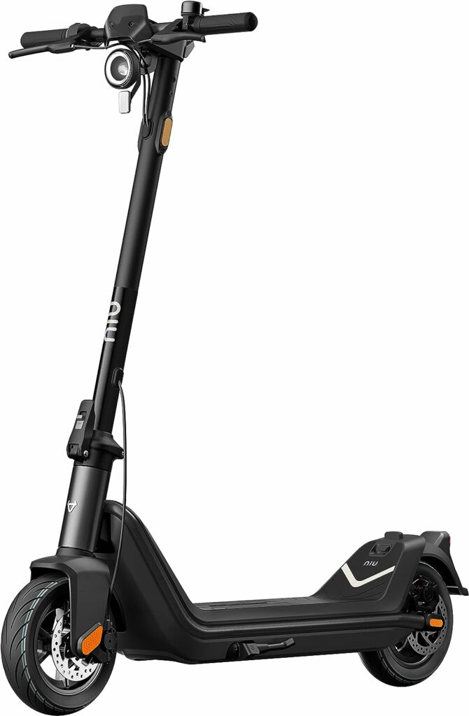 NIU KQi3 Pro Electric Scooter Adult, E Scooter 50km Long Range, 4 Speed Modes Adjustable, Max Speed 25km/h, 350W Motor, APP Control, Triple Braking Systme, Foldable and Portable