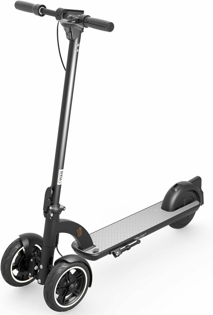 YIMI 3 Wheel Foldable Electric Scooters Adult, 8.5 Double Front Wheels E Scooter, 7.8 Ah Lithium Battery, 30km Long Mileage, 25km/h Top Speed