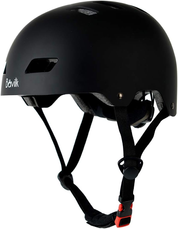 Bavilk Skateboard Bike Helmets Multi Sports Scooter Inline Roller Skating 3 Sizes Adjustable for Kids Youth Adults