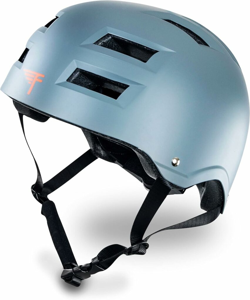 Flybar Bike Helmet- Multi Sport Dual Certified Adjustable Dial, Lightweight Skateboard Helmet, Roller Skating, Pogo, Electric Scooter, Snowboard, Boys and Girls Kids- Adults Helmets