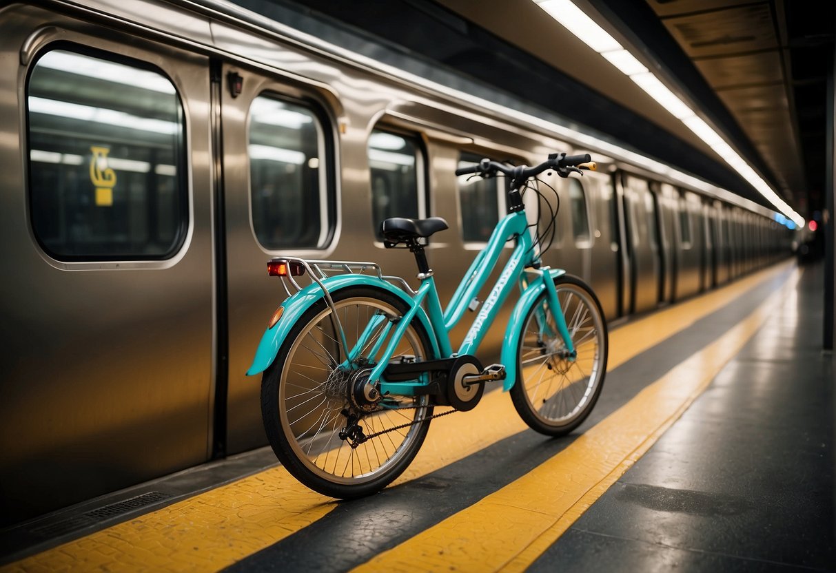 Subway Trains E-Bikes